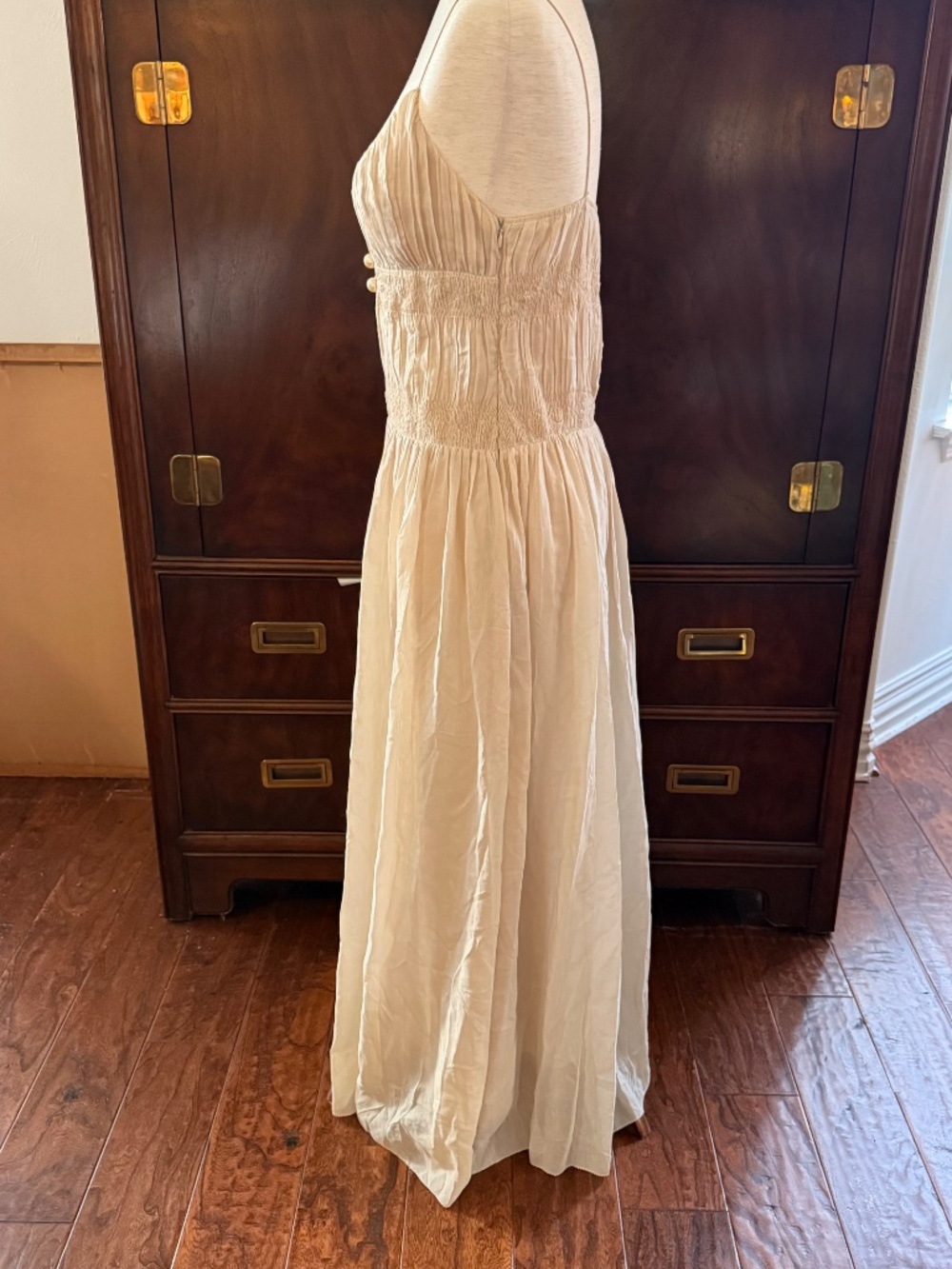 Fiori De Zucca chiffon whimsy dress wedding bridesmaid - Picture 6 of 12